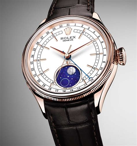 rolex moon landing watch|rolex cellini moonphase watch.